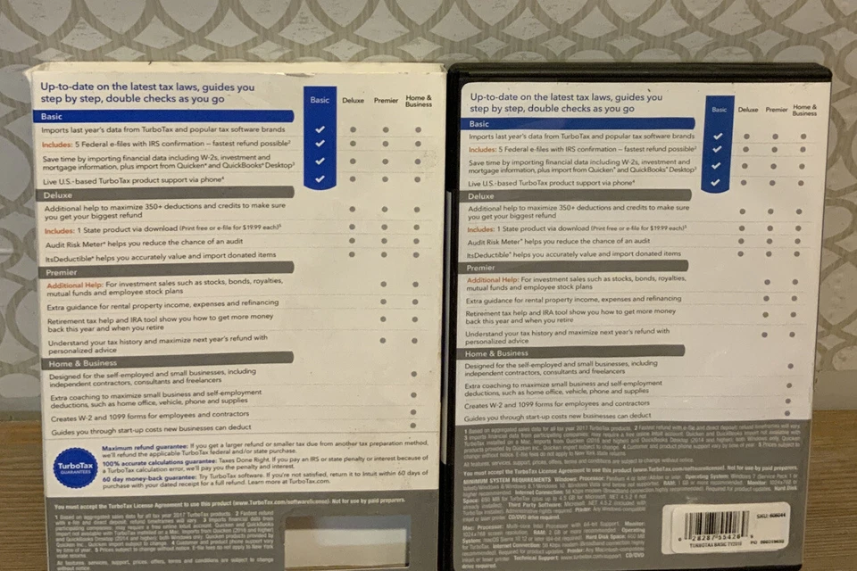 🥇 INTUIT TURBOTAX BASIC 2018,Federal Returns,🆕 - Image 2 of 3