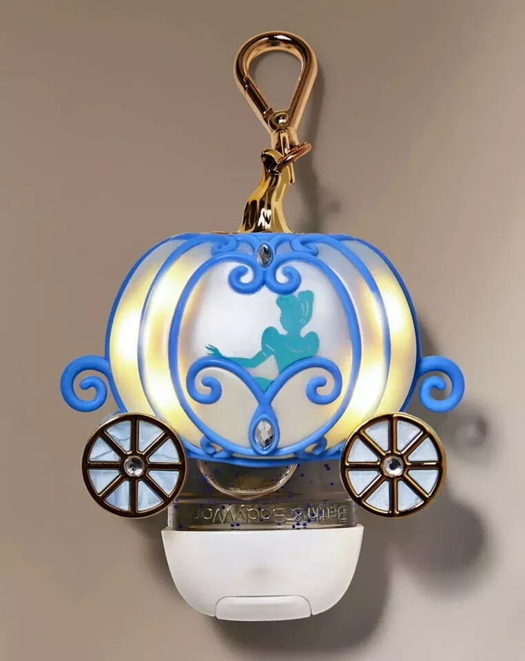 Bath & Body Works Disney Princess CINDERELLA COACH Light up Pocket*bac ...
