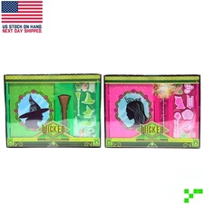 New Wicked Movie Stationary Elphaba & Glinda Journal Set Pen & Stickers Target