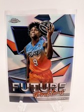 2021-22 Topps Chrome OTE Malik Bowman Future Problems Ref Rookie Card #FP-9