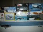 Lot of 6 Factory sealed plastic airplane kits