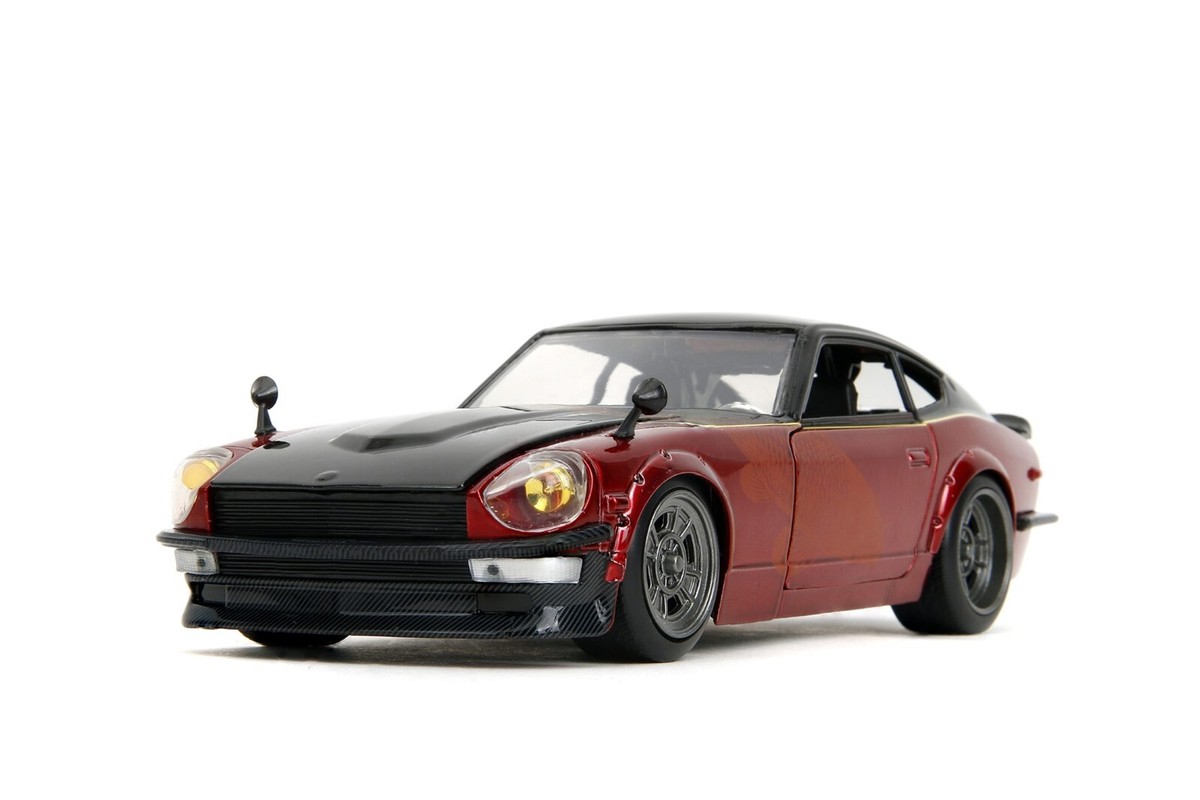 ミニカー 72 DATSUN 240Z & '70 MUSTANG BOSS 429 Amazon.com: 1972 Datsun 240Z Black and Red Metallic with