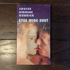 EYES WIDE SHUT 2000 VHS TAPE by Kubrick Cruis...