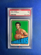 1972 Topps JOHN JOHNSON #43 PSA 7