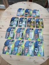 Star Wars The Power of the Force 2 15 Figuren OVP Sandtrooper Jawa Leia Yoda