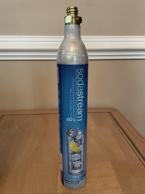 SodaStream 60L Cylinder. Partially Filled. NOV2025