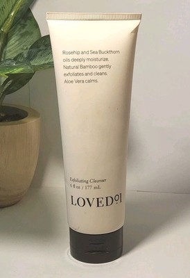 Loved01 Exfoliating Cleanser -  6 oz - Sealed! Rosehip & Sea Buckthorn Oil Vegan