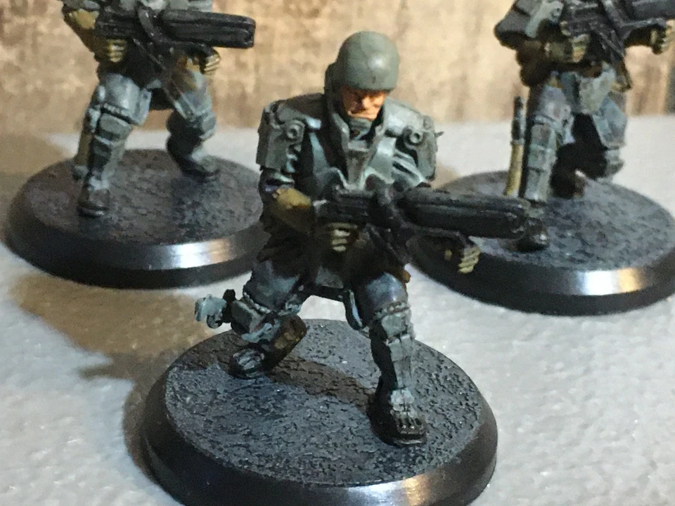 A31162 RACKHAM AT-43 UNA STEEL TROOPERS 4 PK MINI CON TARJETA Foto 4 de 4