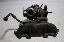 Turbolader OK Abgaskrümmer mit Riss 55213506 Fiat Grande Punto 199 Bj,09