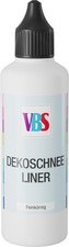 VBS Deko-Schnee Liner 80ml Strukturpaste lichtecht wasserbasiert geruchsneutral