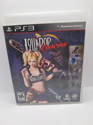 Lollipop Chainsaw (Sony PlayStation 3, 2012) With Manual Tested And Working 