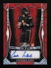 Cam Ward 2025 Leaf Metal Autograph Red Refractor Rookie Prizm #8/10 Titans Auto
