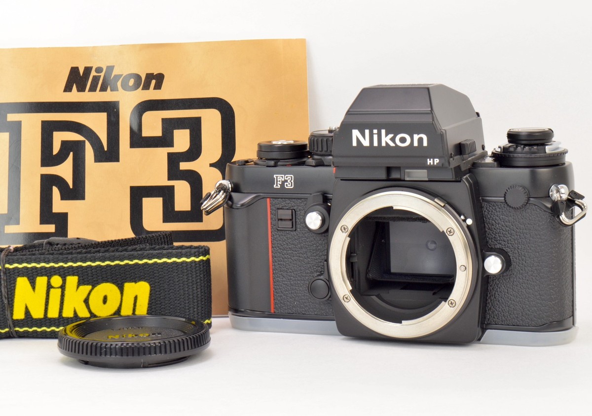 Top MINT w/ Strap] Nikon F3 HP F3HP 35mm SLR Film Camera Body + DE