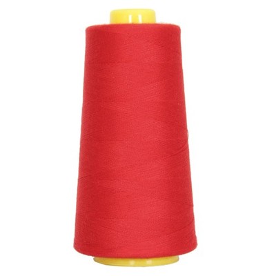Christmas Red Serger Polyester Sewing Thread 2750 Yard Cone 40/2 Spool Tool
