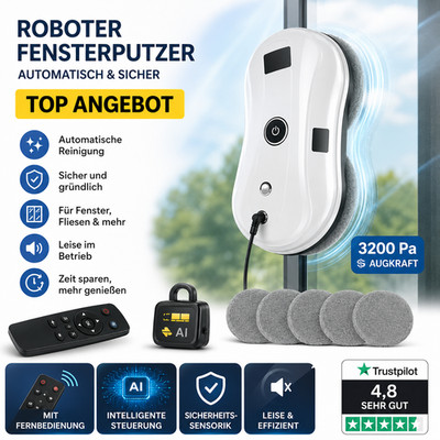 Fensterputzroboter Fensterroboter Fensterreinigungsroboter
