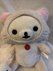 Rilakkuma Korilakkuma Cat Costume Plush San-X Authentic w Mini Plush 10 1/2"tall — photo 2