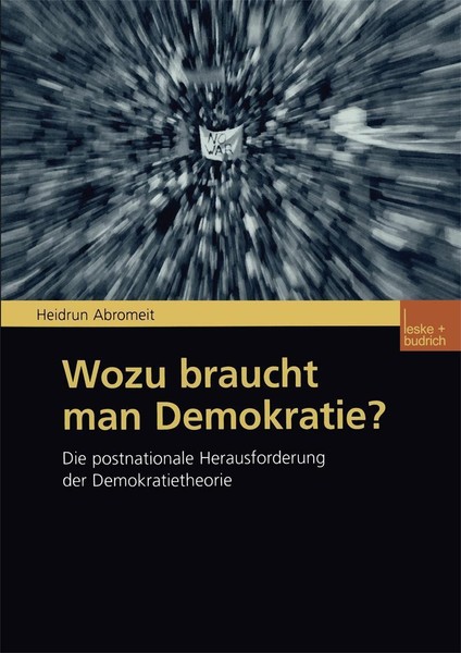 Wozu Braucht Man Demokratie? Heidrun Abromeit-image
