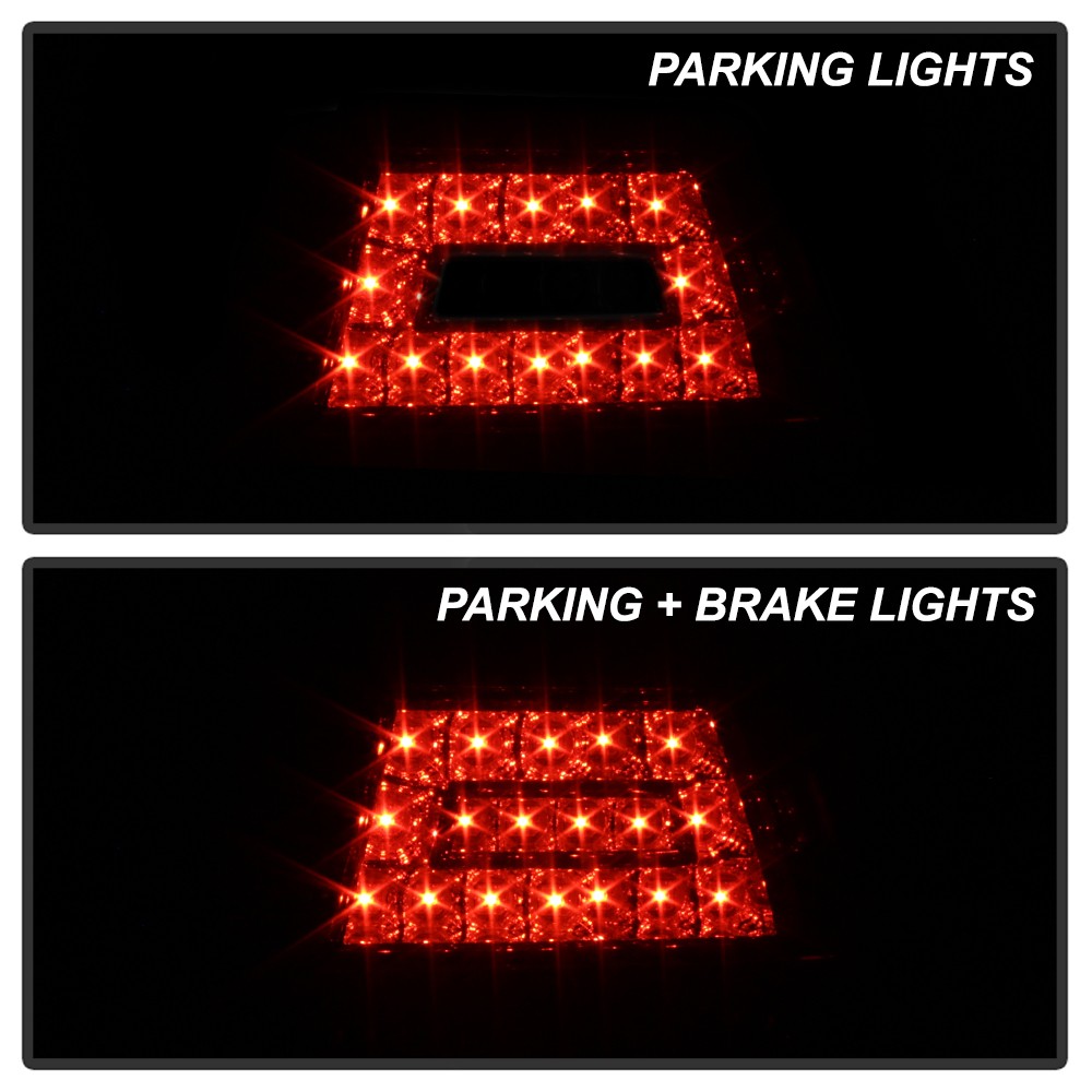 Black 1999-2005 VW Jetta Mk4 Bora LED Tail Lights Lamps Rear Left+Right