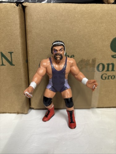 WCW Galoob 1990 Rick Steiner Vintage Wrestling Fig...
