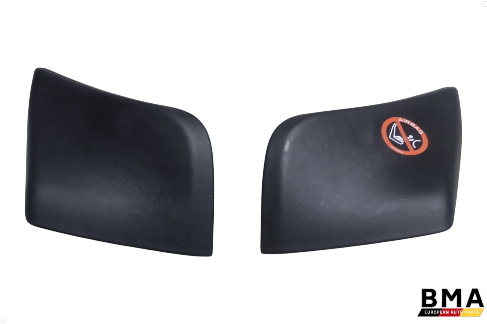 McLaren 570S Front Left & Right Dash End Cap Set (2) Leather 2016 - 2021 OEM