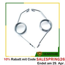 2x Hinterrad Bremssattel Federn für Audi A3 VW Golf 4 Bus 7H0615295A DE