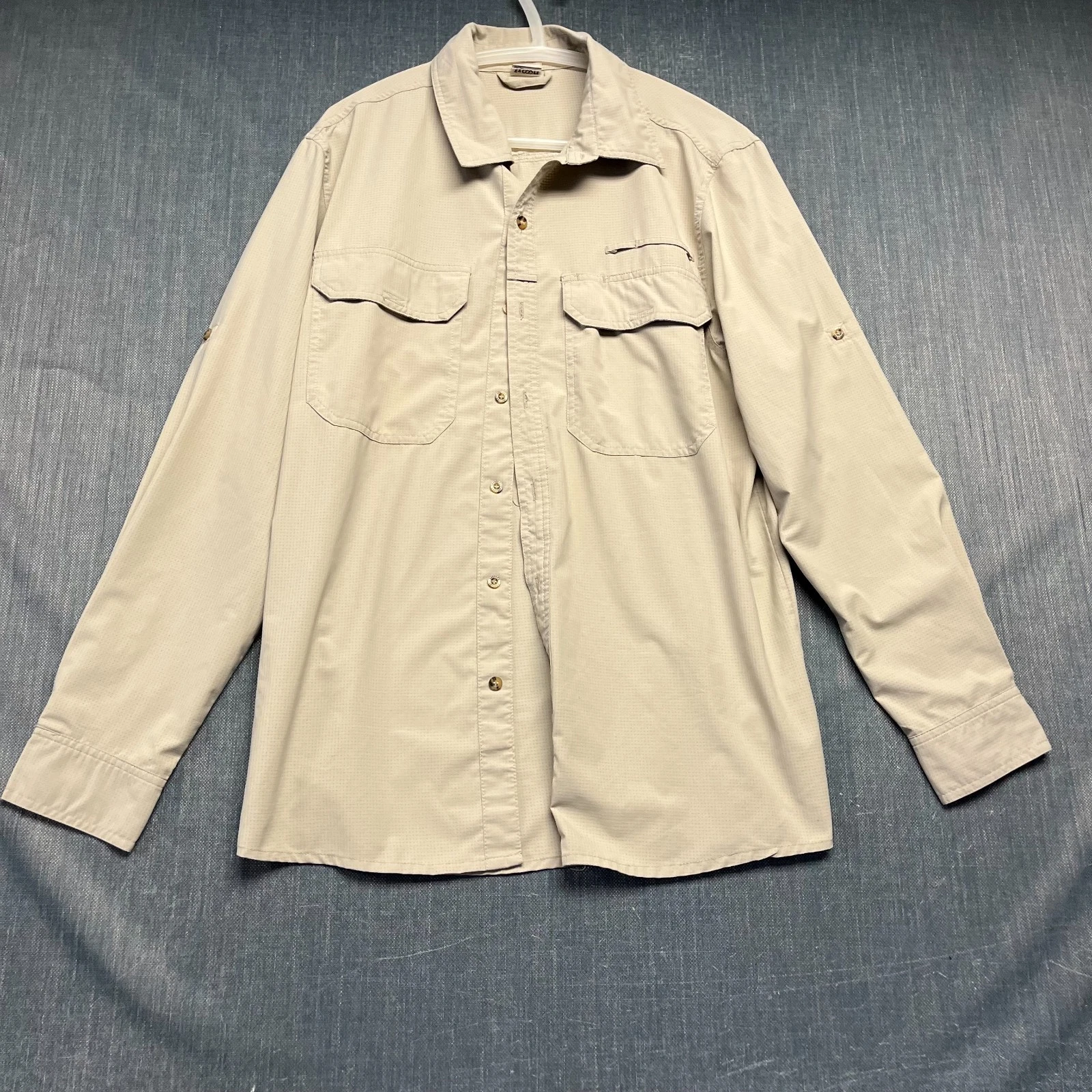 33,000ft Men's Shirt Size M Beige Long Sleeve Hiking Sun UV Protection Polyester
Opens in a new wind