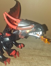 Lego Black/Red Dragon Fantasy Era Castle  minifigure 7094 Kings Castle Siege