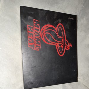 Microsoft Xbox One X Black Limited Edition Miami heat NBA 2k 24