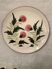 Vintage Stangl Pottery Pink Thistle Dinner Plate 10.”