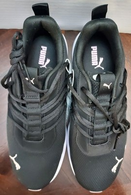 Size 10 - PUMA Star Vital Refresh Black White Womens Style 379287 01