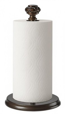 Paper Towel Holder for Regular and Jumbo Rolls Durable Metal Kitchen Organizer