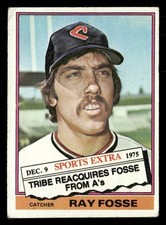 1976 Topps #554T Ray Fosse Traded