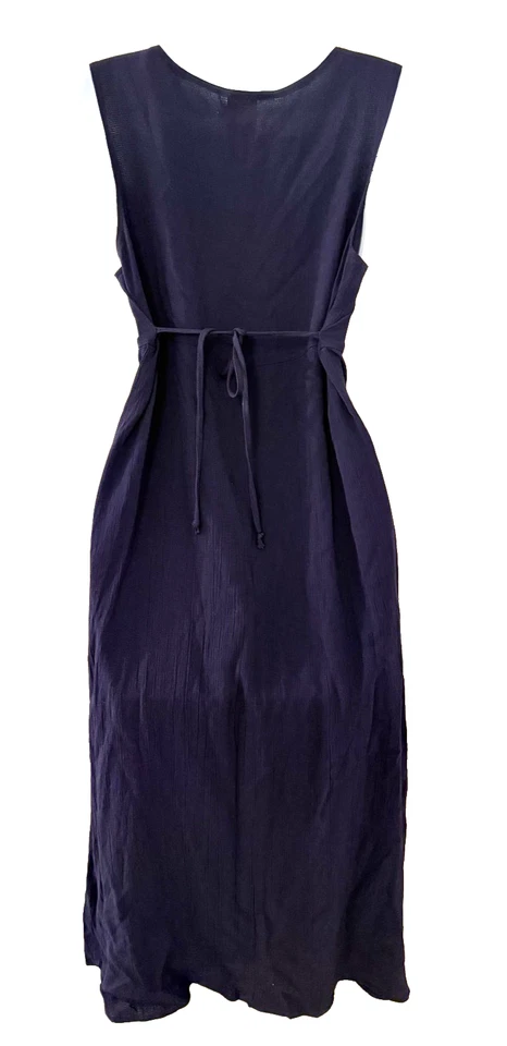 Винтажное платье в стиле 90-х 1990-х Phoebe Buffay размер 10 P имитация ожерелья - Изображение 3 из 4