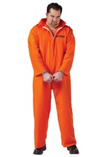 Brand New Prisoner Convict Jail Got Busted Adult Men Plus Size Costume