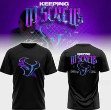 Houston Texan X Dj Screw Keeping 2025 Unisex T-Shirt Size S-5Xl
