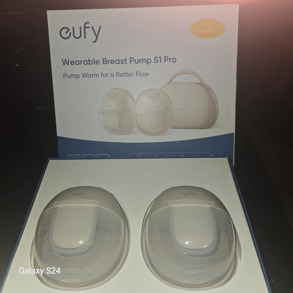 Eufy S1 Pro Wearable Breast Pump Hands-Free, Comfort Heating - Image 2 of 3