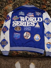 Los Angeles Dodgers World Series light jacket men's large