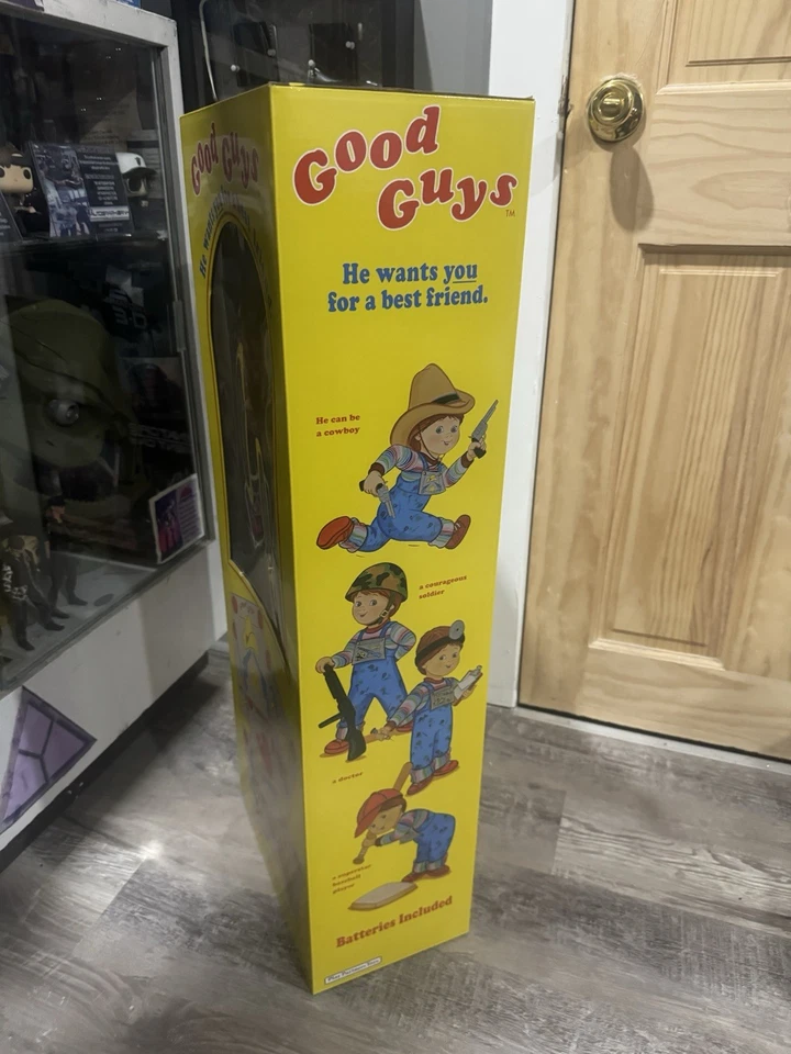 Muñeca Chucky-Trick or Treat Studios Child's Play 2 Good Guy 1:1 utilería réplica muñeca Foto 3 de 4