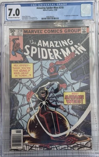 The Amazing Spider-Man #210 1980 - CGC 7.0