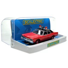 Scalextric C4408 Dodge Monaco Chicago Fire Department DPR Lights 1/32 Slot Car.