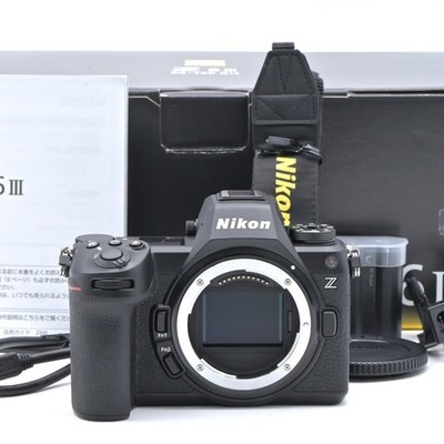 Nikon Z6III 24.5MP Full Frame Mirrorless Camera (12492shots) [Top Mint] US Stock