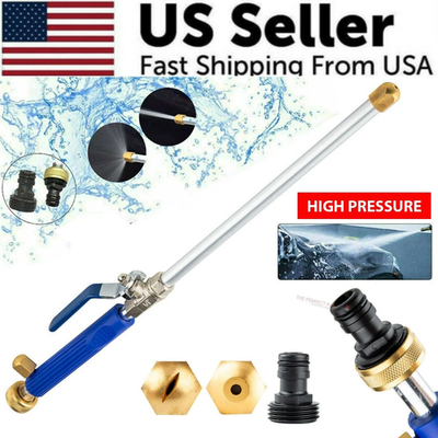 #ad #ad High Pressure Power Washer Water Spray Gun Nozzle Wand Attachment Garden Hose $53.41