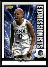 2025 Panini Instant WNBA Courtney Williams EXPRESSIONISTS 1/1669 SP Lynx #EXP-6