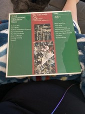 Hollywood Pops Orchestra Great Instrumental Christmas Album LP ST2980 Vinyl