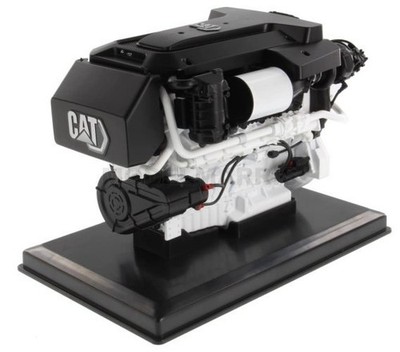 DIECAST MASTERS 85707 CAT Caterpillar C32B Marine Motor 1/12