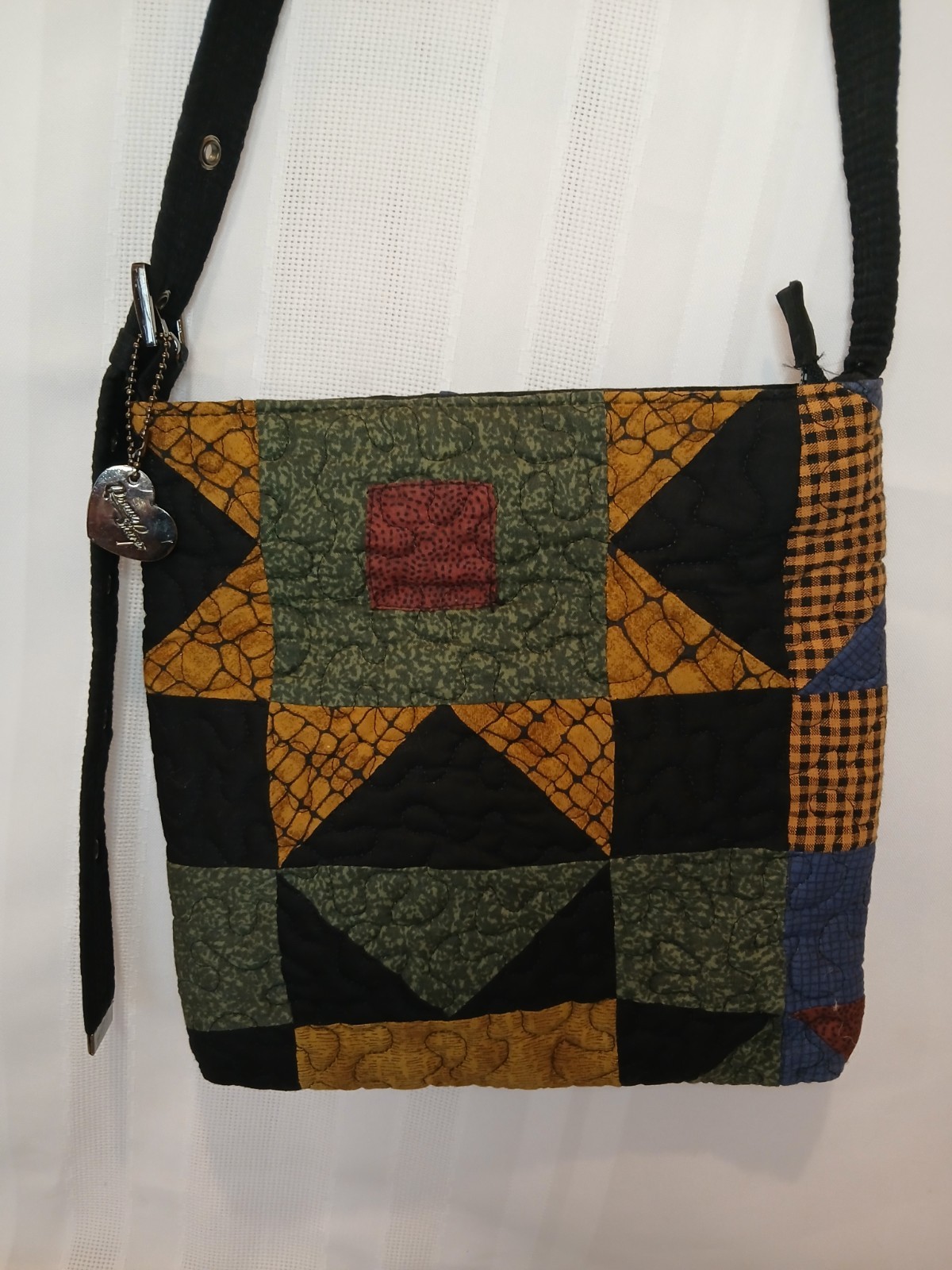 Donna Sharp Patchwork Quilted Crossbody Should Ba… - image 8