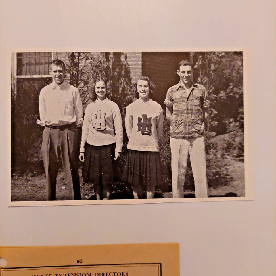 Lote de 12 peças kit de página de recortes Ephemera vintage educação escolar p1E - Imagem 3 de 4