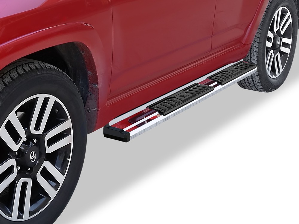 Turmaul Aluminum Running Boards For 2010-2024 Toyota 4Runner – 600 Lb Capacity, Black, No Drill - View #2