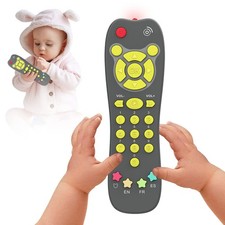 Baby Remote Toy, Toddlers TV Remote Control Toy Kids Realistic Play Remote Ea...