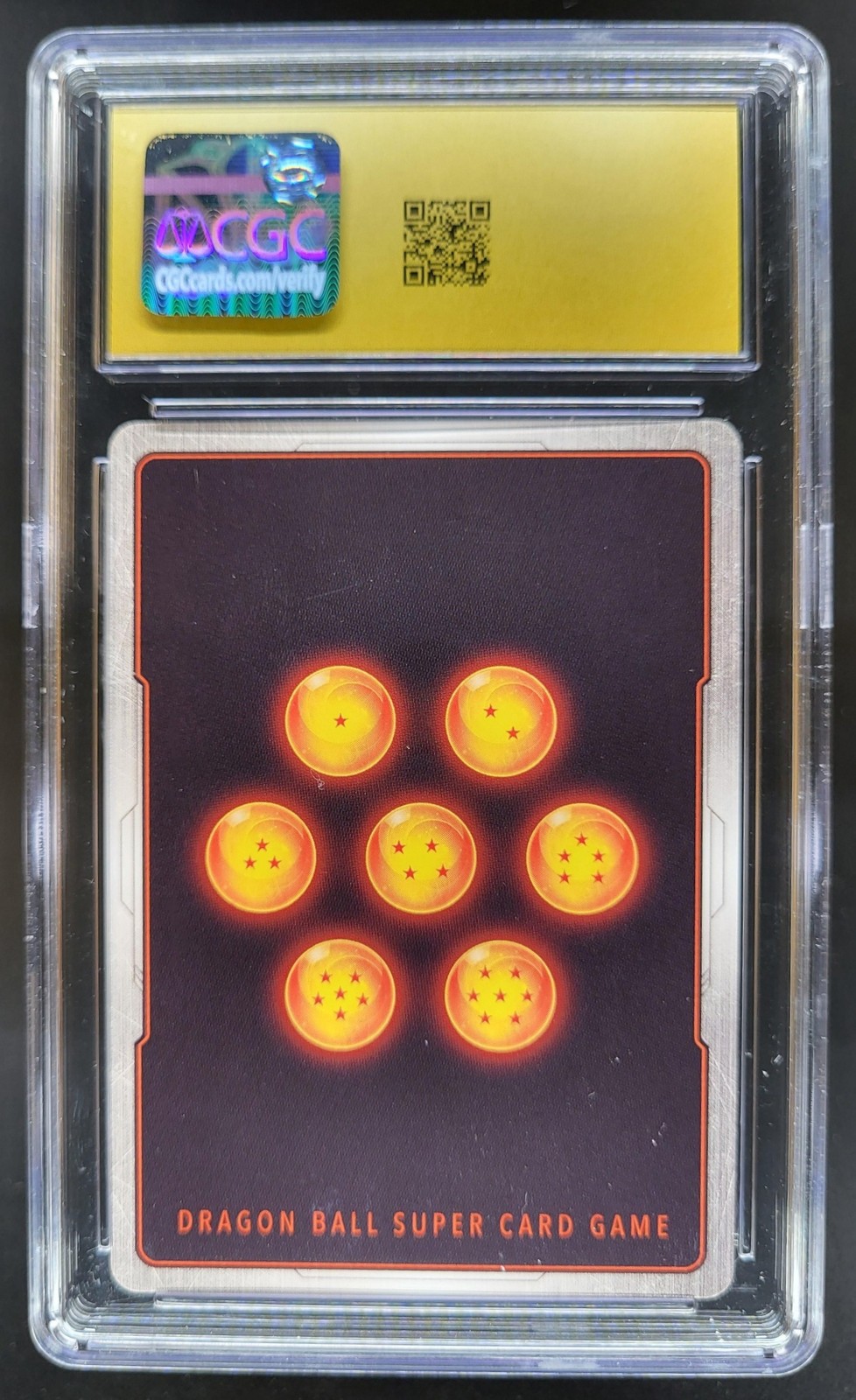 2021 DRAGON BALL SUPER SS4 VEGETA PRISMATIC AEGIS FOIL CGC 10 PRISTINE I RC7 view 2